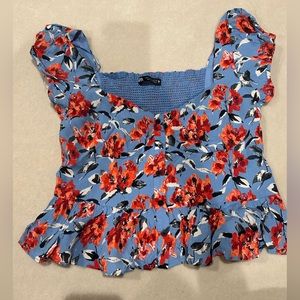 Zara Floral Top